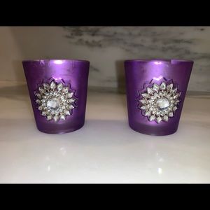 NWT 2 Votive Candle Holders